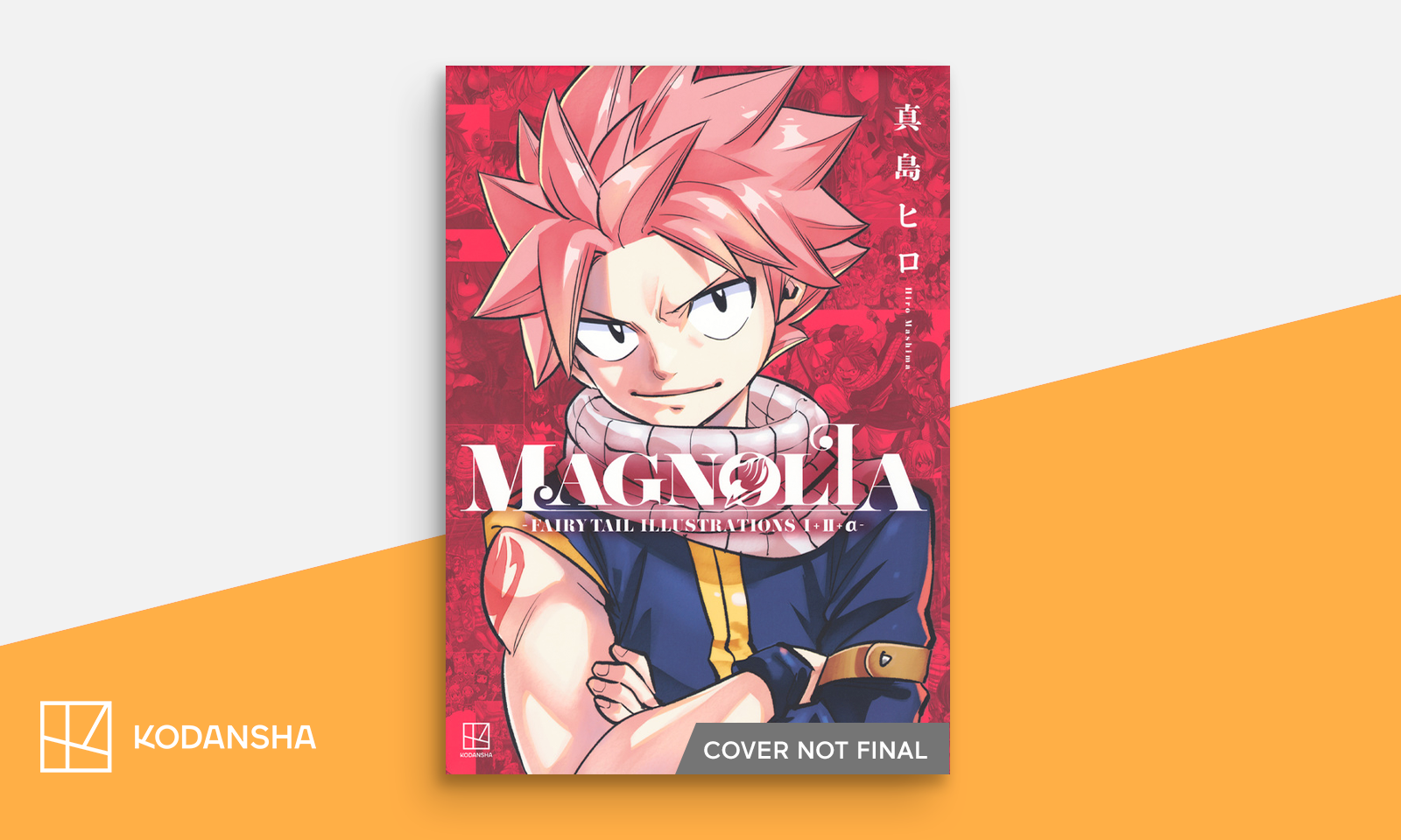 Kodansha to Publish Magnolia: FAIRY TAIL Complete Illustrations Hardcover Art Book