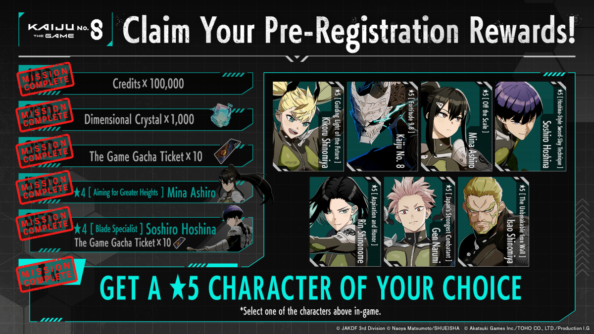 Kaiju No.8 The Game Screenshot