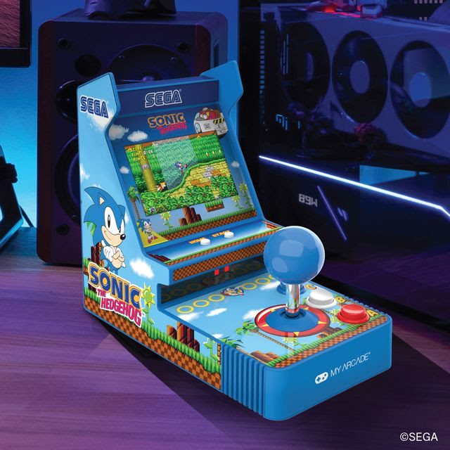 SEGA of America and My Arcade Launch New Sonic the Hedgehog Retro Video Game Devices