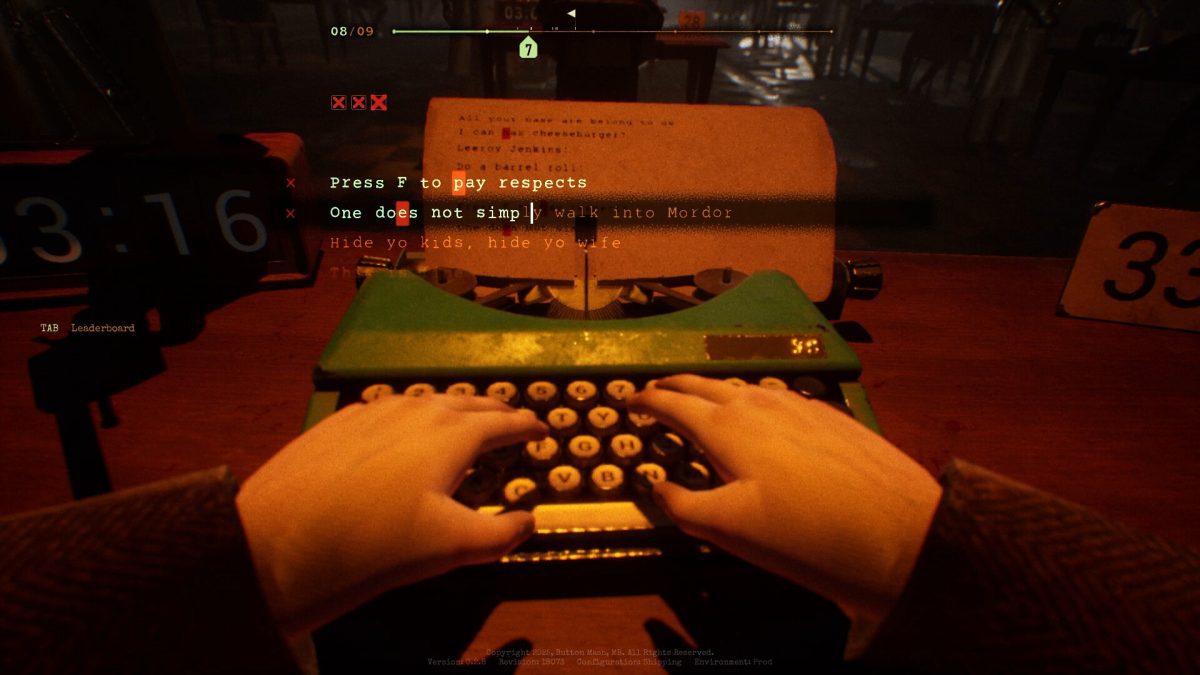 Final Sentence Screenshot